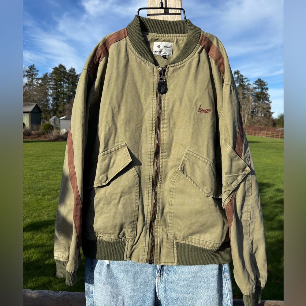 Bee Dees 100% cotton bomber jacket